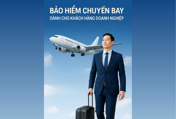 Bảo hiểm chuyến bay dành cho khách hàng Doanh Nghiệp – An tâm mọi hành trình